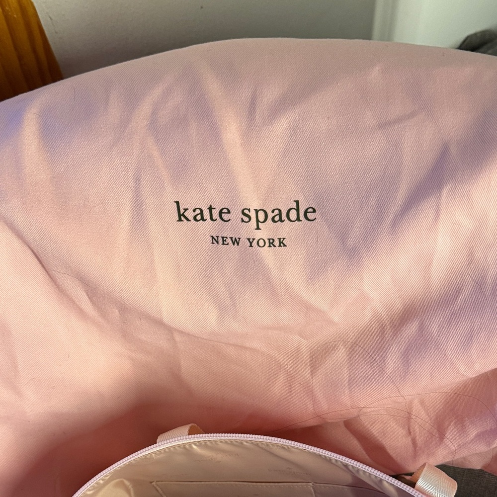 Kate Spade Red and White Checkered Tote - Picture 5 of 5